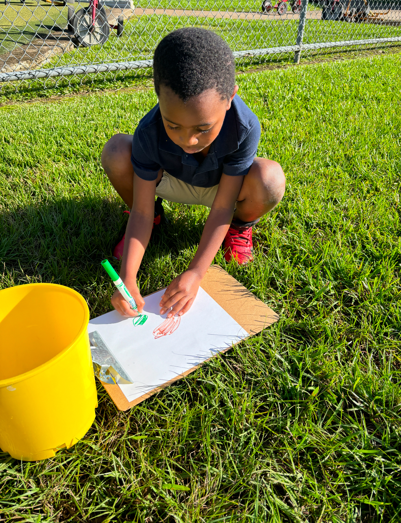Nutrition & Garden Fun at Bains Lower Elementary